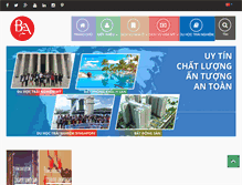 Tablet Screenshot of baoanh.edu.vn